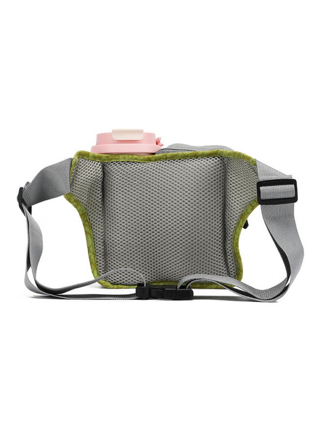Tfo Off-road Racing Water Bottle Waist Pack, Outdoor Large-capacity Sports Belt Hiking Phone Pouch 9402506 Gree - Image 2