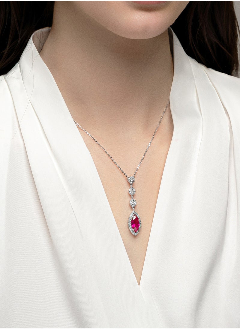 Crimson Romance Necklace