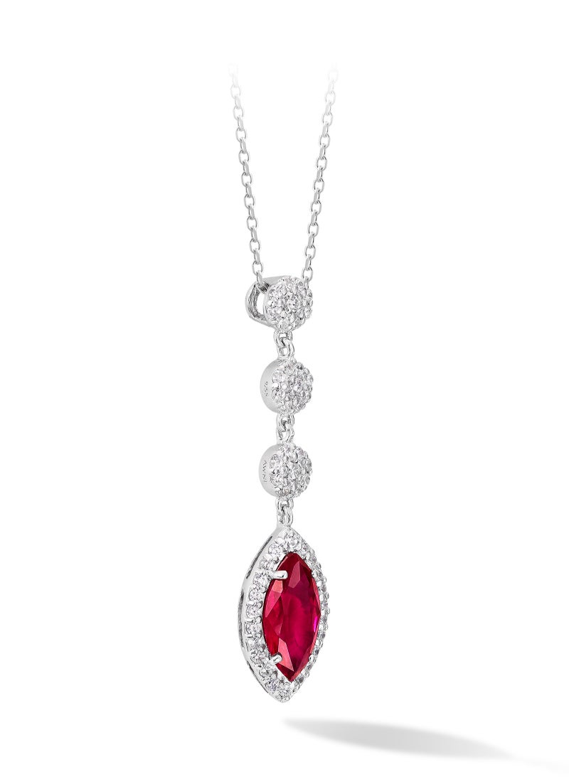 Crimson Romance Necklace