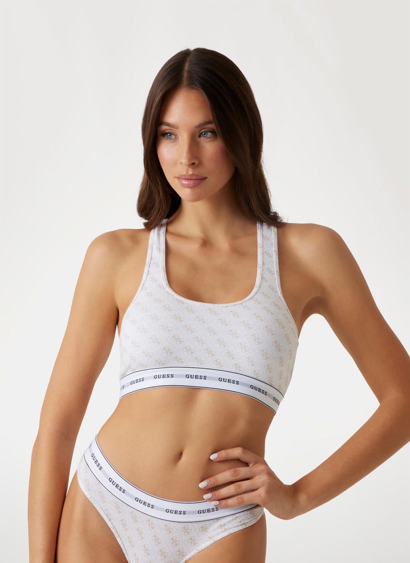 GUESS - Logo Printed Bra - Image 1