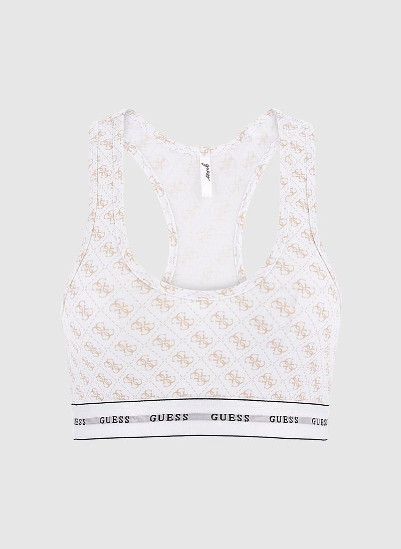 GUESS - Logo Printed Bra - Image 1