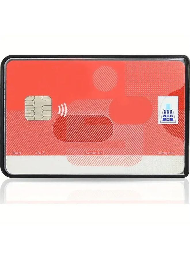 20Pcs RFID Blocking Card Sleeves Anti Magnetic NFC Theft Proof Card Holder Transparent Hard Case Cover - Image 4