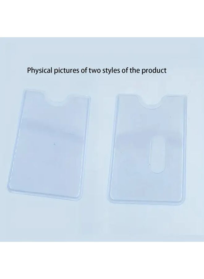 20Pcs RFID Blocking Card Sleeves Anti Magnetic NFC Theft Proof Card Holder Transparent Hard Case Cover - Image 2