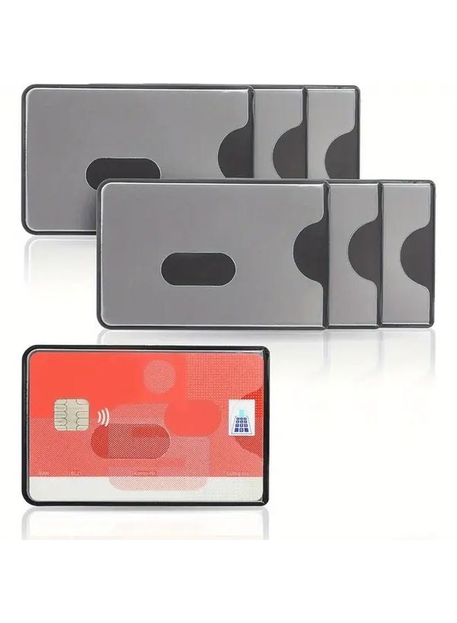 20Pcs RFID Blocking Card Sleeves Anti Magnetic NFC Theft Proof Card Holder Transparent Hard Case Cover - Image 3