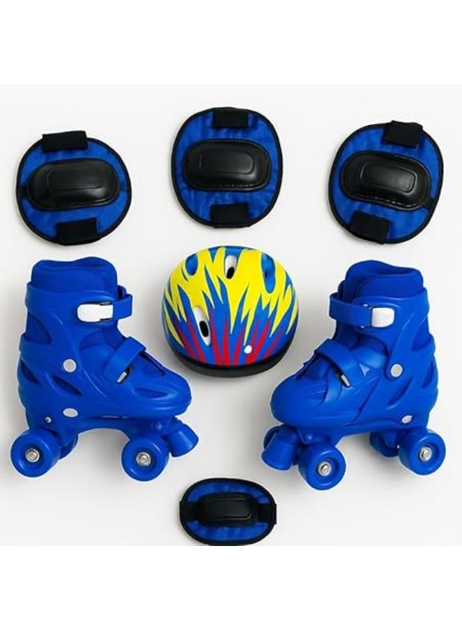 Kids Roller Skates with Protective Gear Set, 2 Rows model 20262026