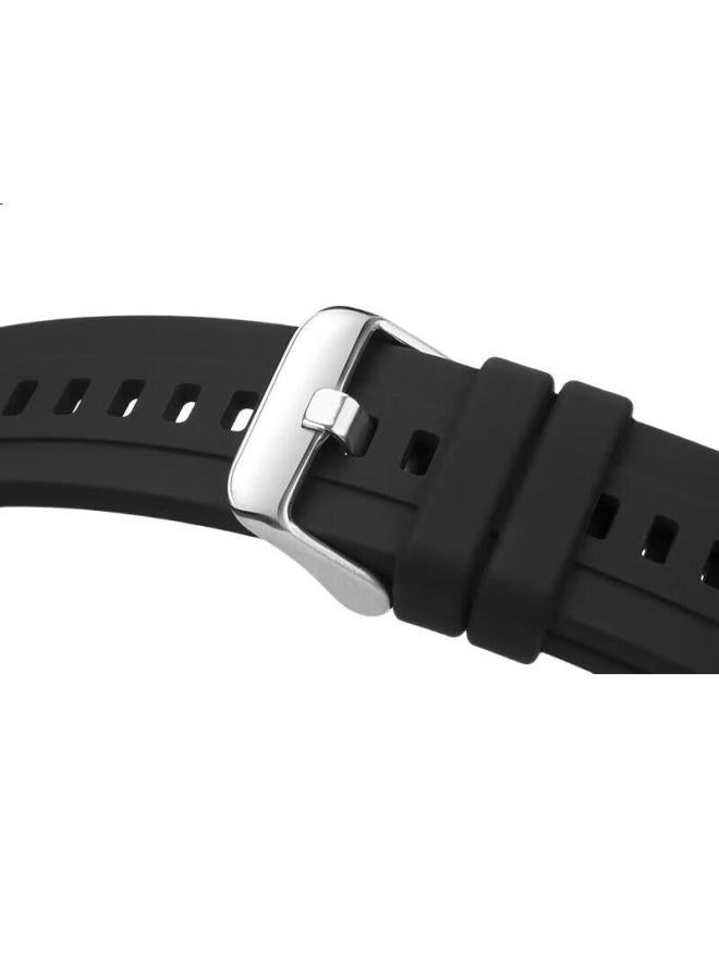 Bing Hong Binghong Silicone Watch Band For Huawei Gt2, Gt5/Gt4/Gt3/Pro Sports Watch Band, New Eco-Friendly Silicone Strap, Wear-Resistant, Breathable, Sweat-Proof, Comfortable, Classic And Stylish Unisex Design - Image 2