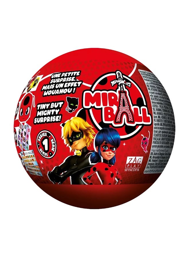 Miraculous Ladybug Miraball S1 Surprise Plush Toy - Image 1