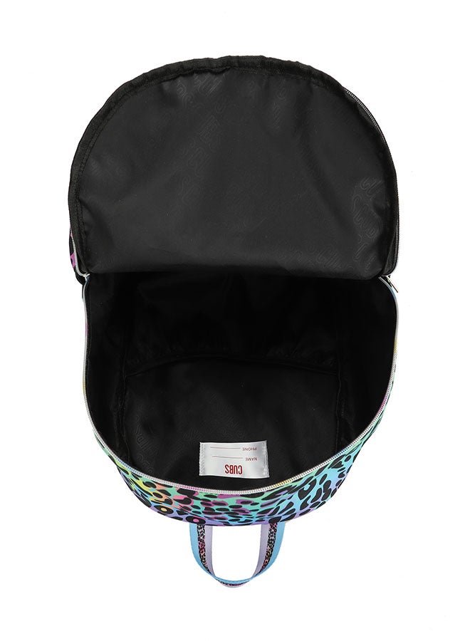 CUBS Leopard Print Waterproof Kids 28L Backpack with zip closure Ideal for 8-15 years age group, Compatible with 15" Laptop - Image 4