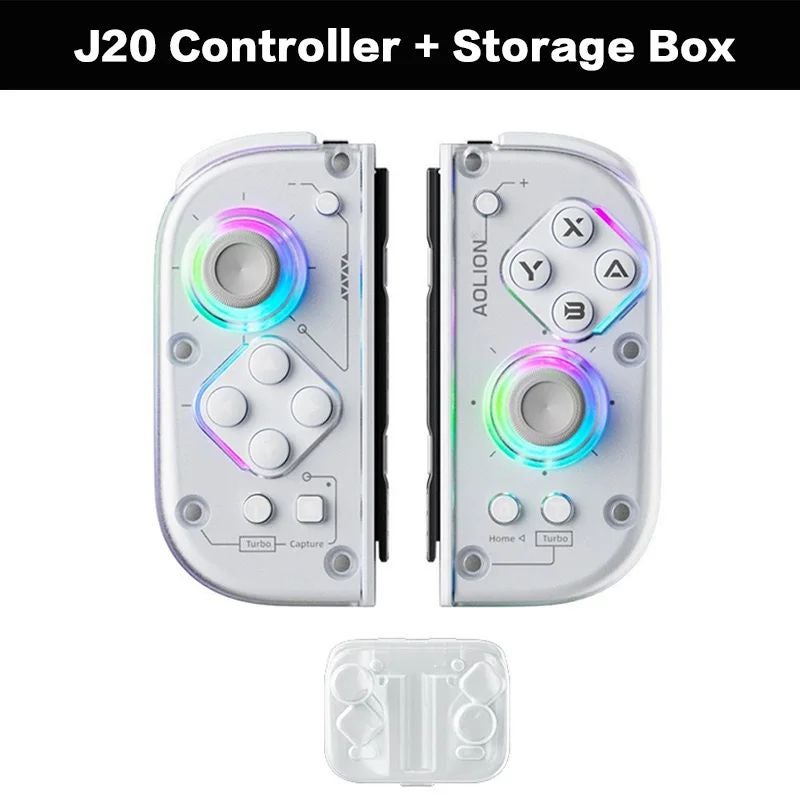 Aolion J20 Nintendo Switch Joycon, Left and Right Motion Sensor, Customizable Wireless Game Controller for Joy-Con - Image 2