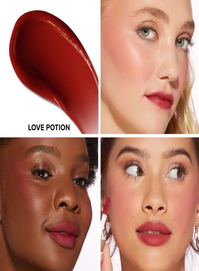 Too FacedCosmetics Too Faced Cloud Crush Whipped Lip & Cheek Blush – Love Potion (Berry Red, 4.3 g) - Image 2