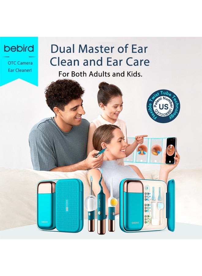 Bebird EarSight Ultra Visual Earwax Removal & Ear Health Care Kit – 2K 10MP Endoscopic Ear Camera with LED Light, Smart Tweezers, WiFi/Bluetooth, USB-C Rechargeable, Safe Ear Cleaning Tool for Adults, Children & Infants - Image 2