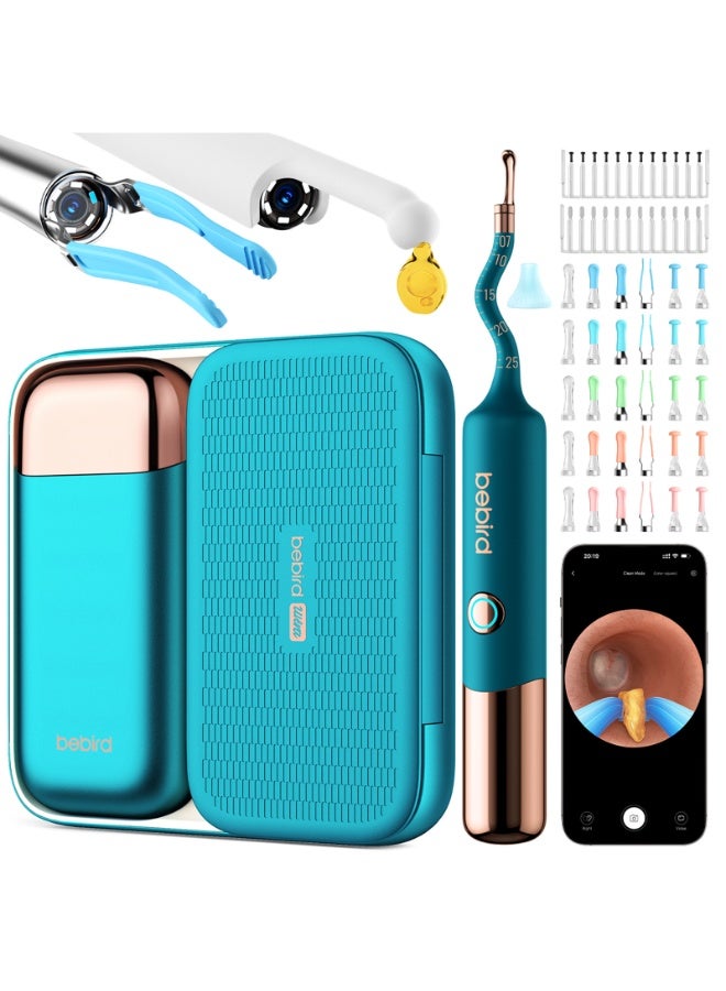 Bebird EarSight Ultra Visual Earwax Removal & Ear Health Care Kit – 2K 10MP Endoscopic Ear Camera with LED Light, Smart Tweezers, WiFi/Bluetooth, USB-C Rechargeable, Safe Ear Cleaning Tool for Adults, Children & Infants - Image 1