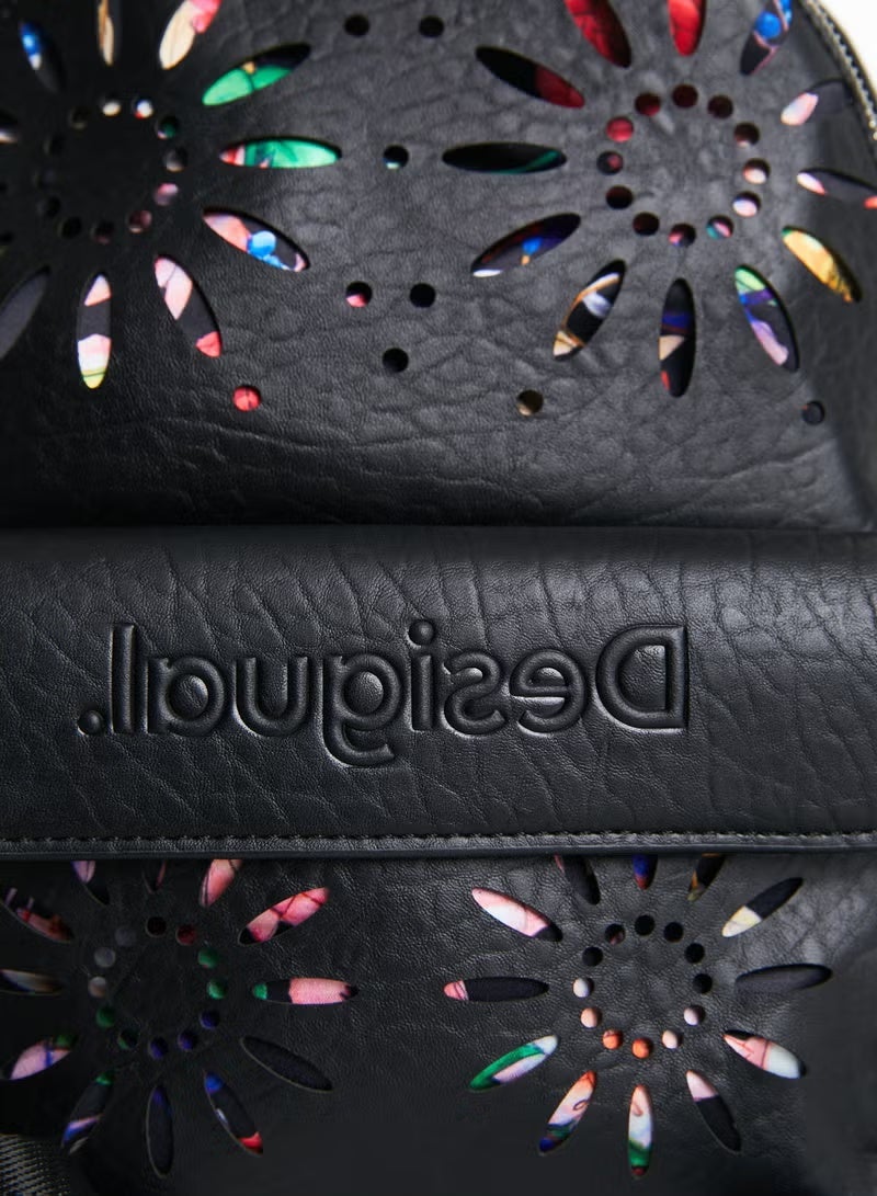 Desigual Small die-cut backpack - Image 4