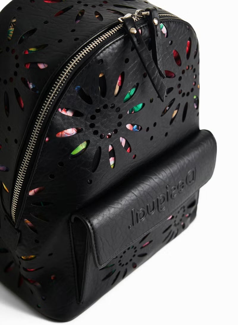 Desigual Small die-cut backpack - Image 3