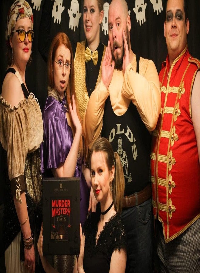 Talking Tables Reusable Murder Mystery Dinner Party Game Kit, Circus Themed Murder Mystery Game for Adults Hilariously Good Fun, Ideal for Halloween Parties Christmas New Years 3 Alternative Endings - Image 4
