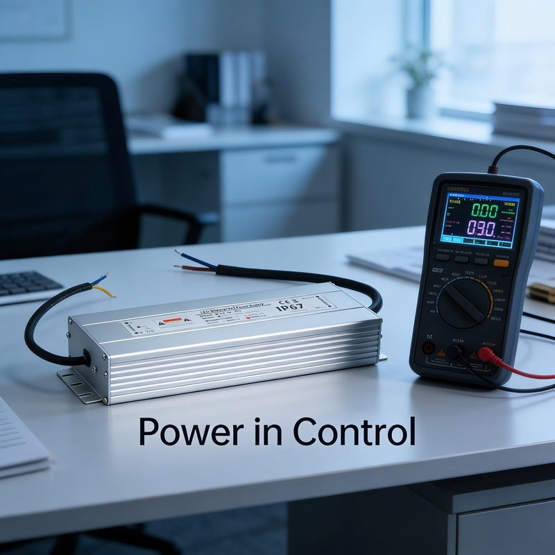 24V 150W LED Driver Power Supply, IP67 Aluminum Shell, 6.25A Output Current - Stable Voltage Output, Multiple Protections, Ideal for Indoor LED Lighting - Image 3
