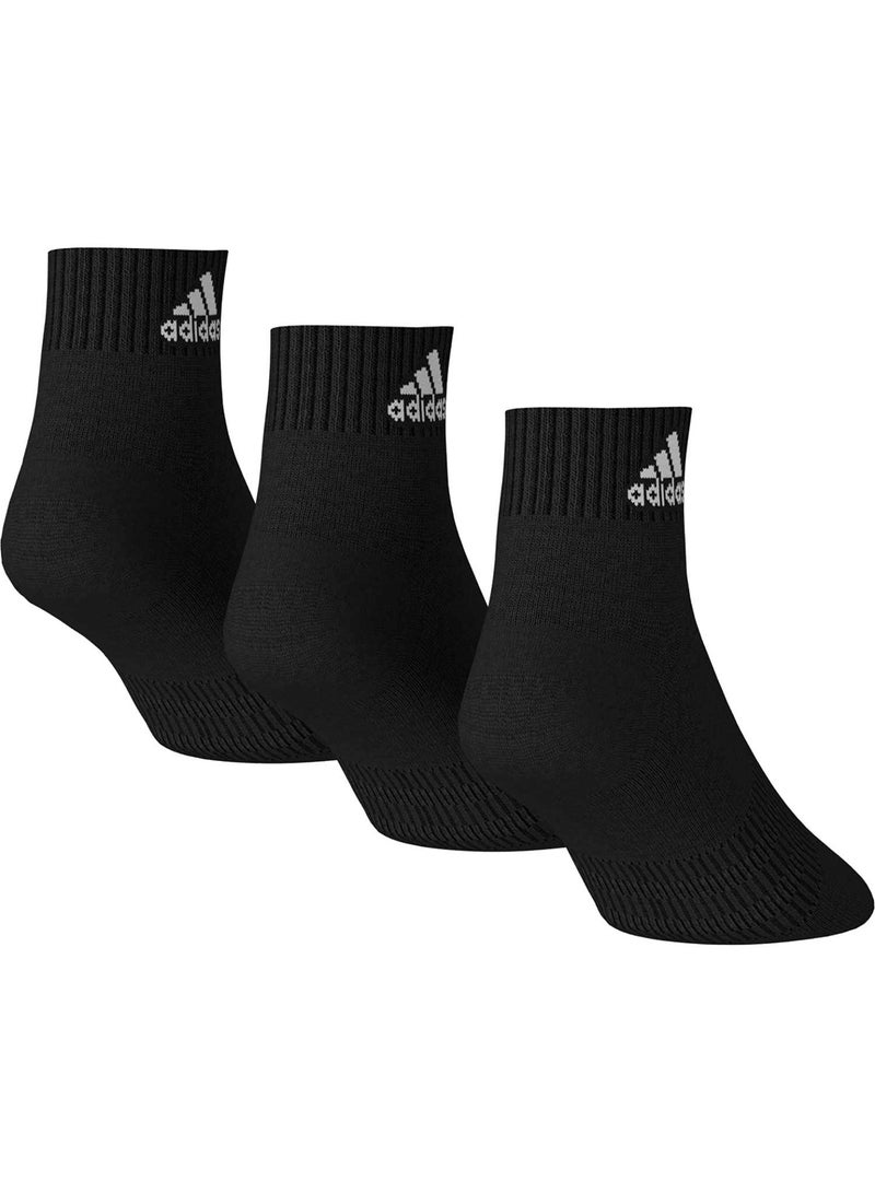 Adidas Cushioned Sportswear Ankle Socks 3 Pair Pack - Image 2