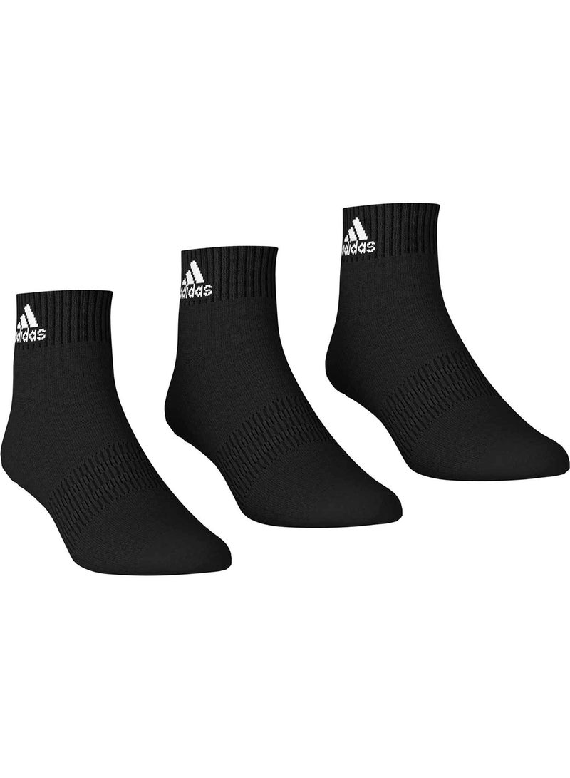 Adidas Cushioned Sportswear Ankle Socks 3 Pair Pack - Image 1