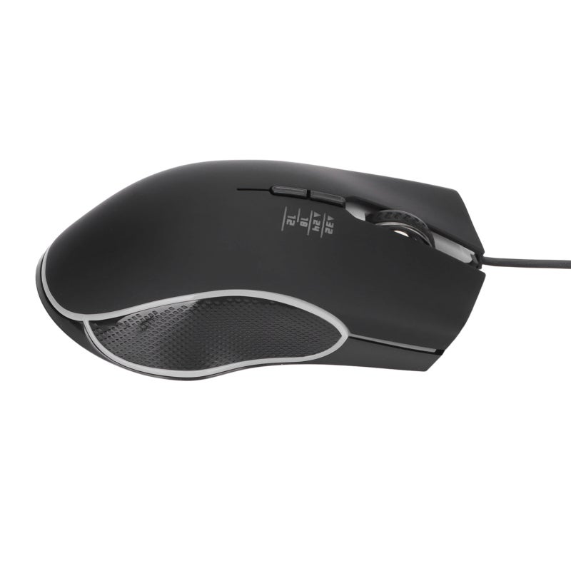 YWYT Wired Gaming Mouse Adjustable 1200-3200 DPI Optical Sensor - 4-Color RGB Backlight Ergonomic Design USB Mouse for Gamers - Image 5