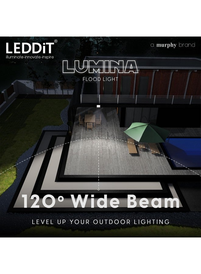 LEDDiT Lumina 50W Waterproof LED Flood Light, IP65 Rated Outdoor Light with 2.5 Year Warranty Pack of 1 (Cool White, BIS Approved) - Image 4