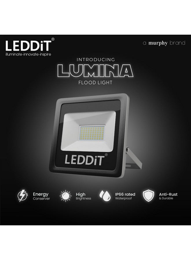 LEDDiT Lumina 50W Waterproof LED Flood Light, IP65 Rated Outdoor Light with 2.5 Year Warranty Pack of 1 (Cool White, BIS Approved) - Image 3