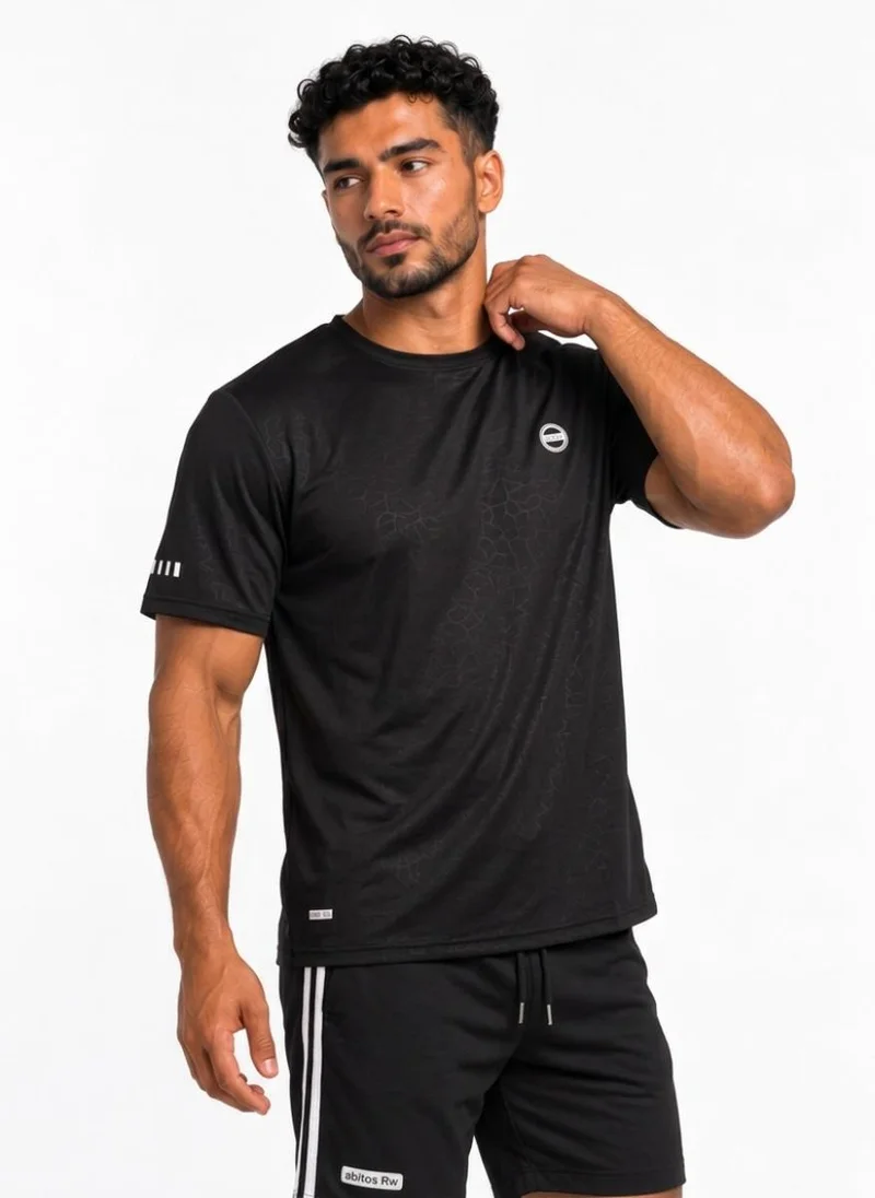 Abitos Clean Cut Training Tshirt Blackout