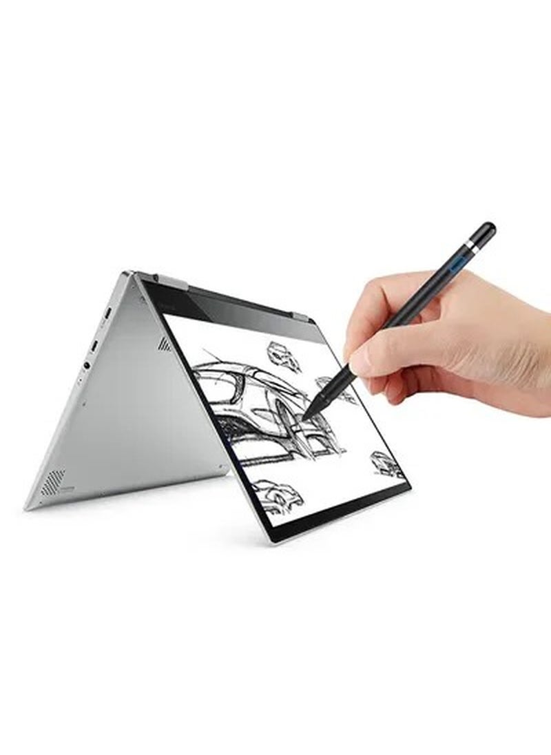 Rabos Capacitive Touch Pen For Samsung Galaxy Tab Black  - Image 2