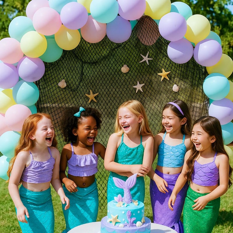 Nautical Crush Trading Fishing Net Decor â€“ Real Repurposed 5x10ft Fishing Net for Wall, Beach Party & Nautical Decorations â€“ Authentic Fish Netting for Pirate & Mermaid Themes â€“ Indoor Outdoor Coastal Home DÃ©cor - Image 2