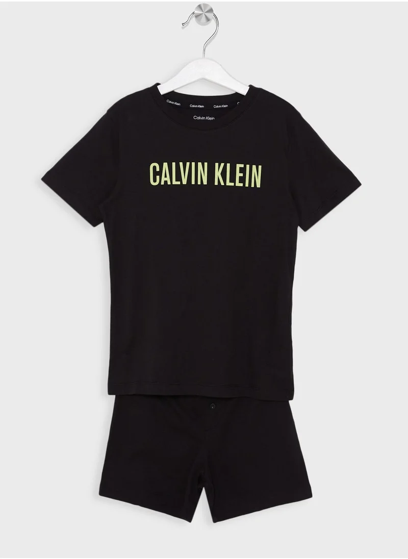 CALVIN KLEIN Kids Logo Pyjama Set