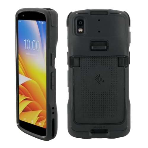 Mobilis Rugged Case for Zebra TC22 TC27 Mobile Computer Reinforced Protective Case Military Grade Shockproof Compatible with Charging Accessories Recycled Materials Black - Image 1