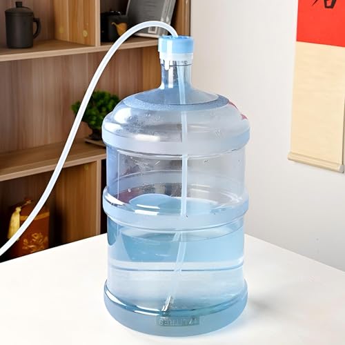 DWGEPT Food Grade Silicone Water Pump Hose and Weight Block Set for 5 Gallon Water Bottle Pump,Rubber Pipe Hose Tube Replacement for Charging Automatic Drinking Water Pump and Desk Water Dispenser (Ft 4) - Image 2