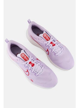 Nike Women Downshifter 12 Lace Up Running Shoes, Light Purple  - Image 3