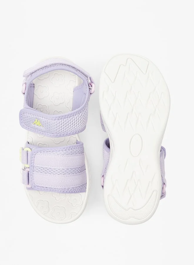 Kappa Girls' Sports Sandals with Hook and Loop Closure