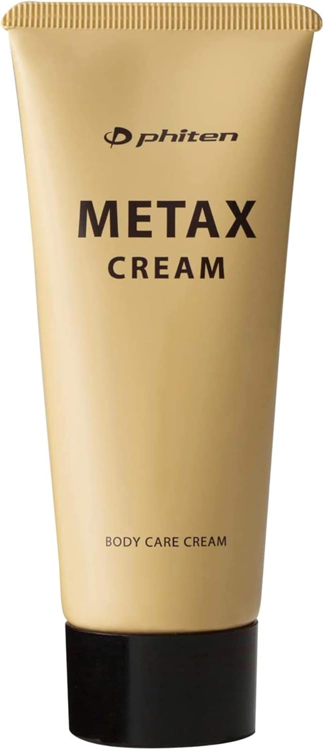 Phiten Metax Cream Body Care Cream  Can be Used on The Whole Body FaceBodyLegs Massage Relax Body Care Performance Support 229 Ounce Pack of 1 - Image 1