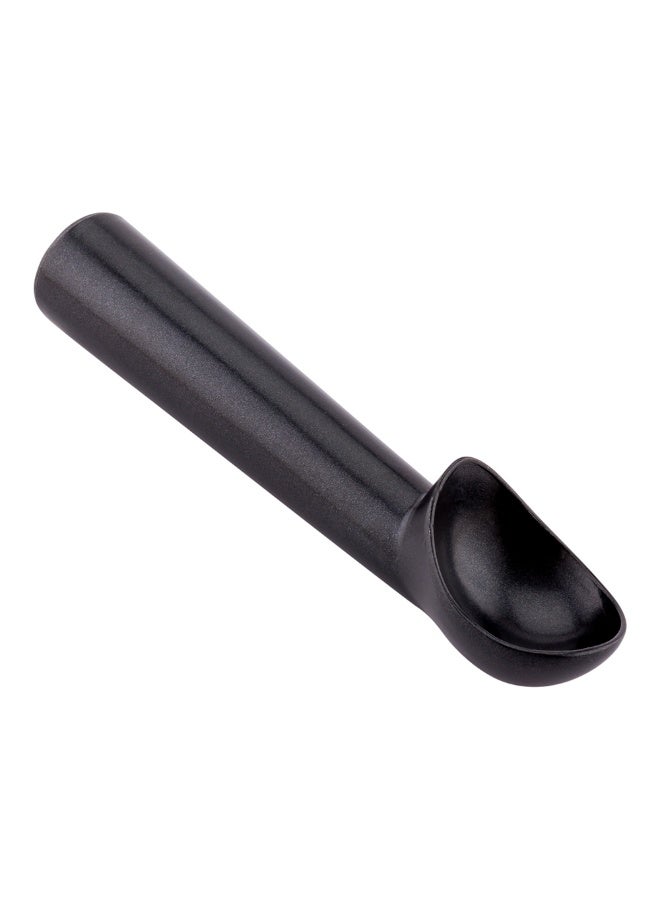 Restaurantware Met Lux 1.5 Ounce Ice Cream Scoop, 1 Non Stick Commerical Ice Cream Scooper - Freezer-Safe, Heavy Duty, Black Aluminum Ice Cream Dipper, - Image 1