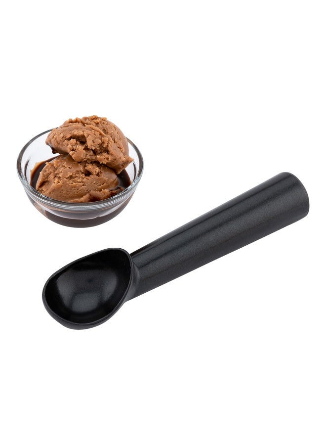 Restaurantware Met Lux 1.5 Ounce Ice Cream Scoop, 1 Non Stick Commerical Ice Cream Scooper - Freezer-Safe, Heavy Duty, Black Aluminum Ice Cream Dipper, - Image 2