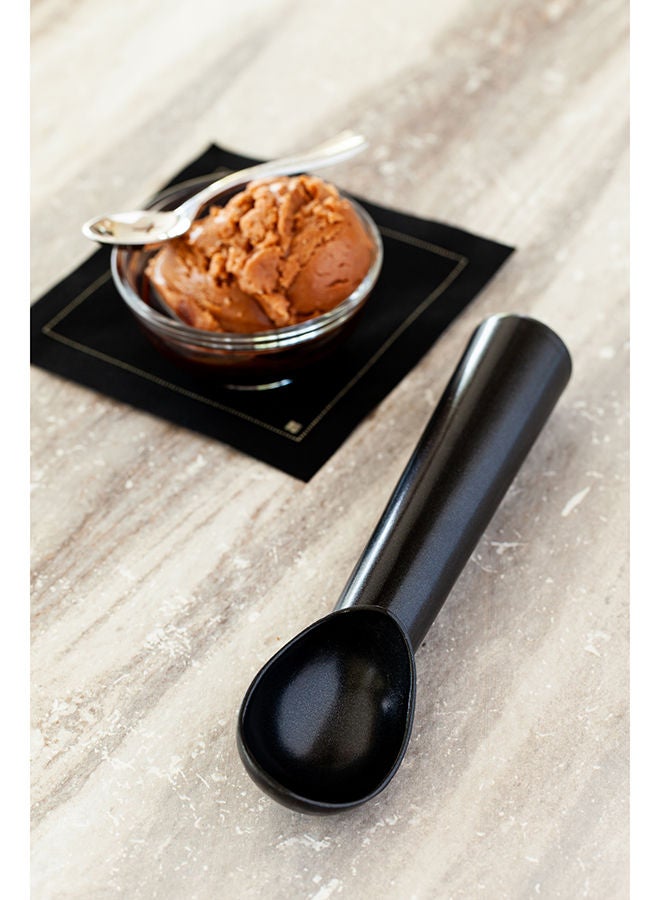 Restaurantware Met Lux 1.5 Ounce Ice Cream Scoop, 1 Non Stick Commerical Ice Cream Scooper - Freezer-Safe, Heavy Duty, Black Aluminum Ice Cream Dipper, - Image 5