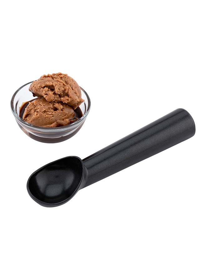 Restaurantware Met Lux 1.5 Ounce Ice Cream Scoop, 1 Non Stick Commerical Ice Cream Scooper - Freezer-Safe, Heavy Duty, Black Aluminum Ice Cream Dipper, - Image 4