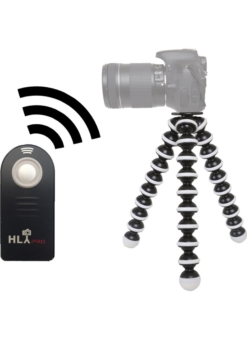 HLYPRO - Gorillapod Tripod + ML-L3 Remote Control for Nikon D3300 - Image 1