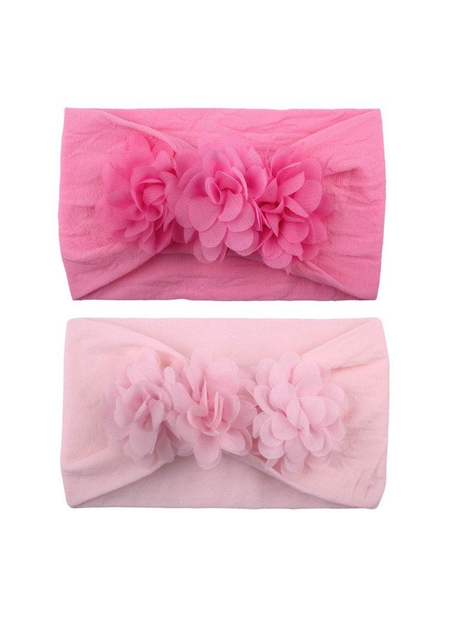 WZT Stretchy Knot Nylon Baby Headbands For Newborn Baby Girls Infant Toddlers Kids Bows Child Hair Accessories - Image 5