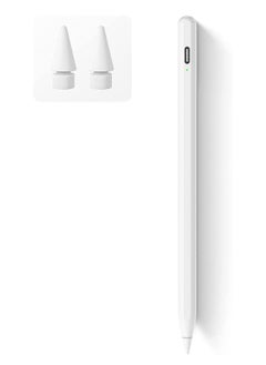 iPad Pen, Palm Rejection u0026Tilt G-senors Bluetooth Active Stylus Pencil for Apple iPad 2018-2023, Tablet Pen for iPad 6/7/8/9/10th Generation, iPad Pro 11/12.9 inch, Air 3/4/5, Mini 5/6