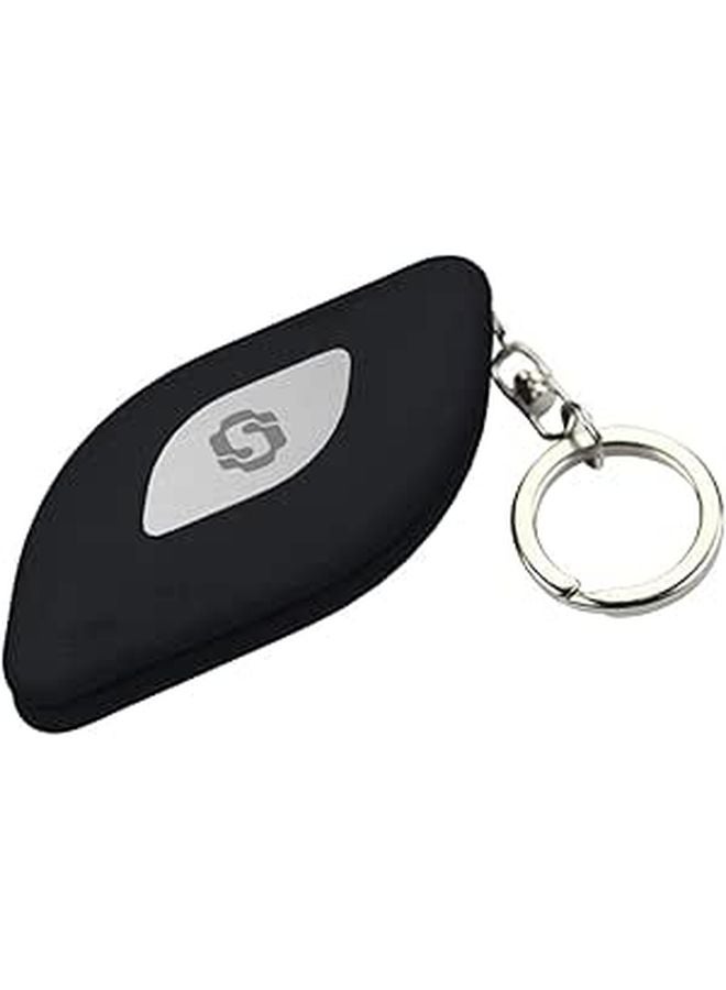 Windshield Wiper Rubber Strip Repair Tool And Cleaner With Keychain Black - Image 1