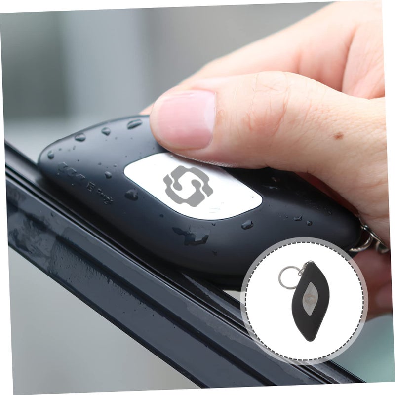 Windshield Wiper Rubber Strip Repair Tool And Cleaner With Keychain Black - Image 4