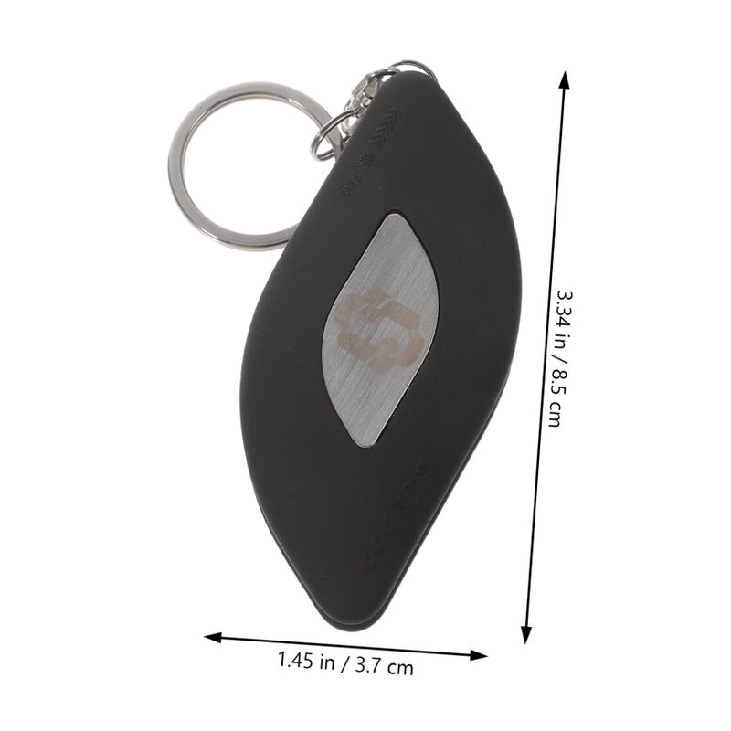 Windshield Wiper Rubber Strip Repair Tool And Cleaner With Keychain Black - Image 3