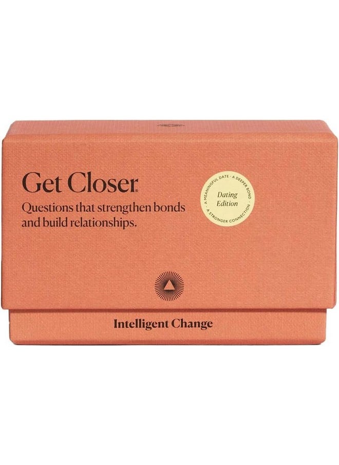 أنتلجينت_تشينج لعبة بطاقات Get Closer Dating Edition - ألعاب الأسئلة والأجوبة - لعبة بطاقات ممتعة للأزواج المتواعدين، نشاط ليلة المواعدة (إصدار المواعدة)  - Image 1