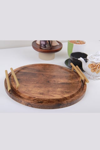 Golden brown wooden