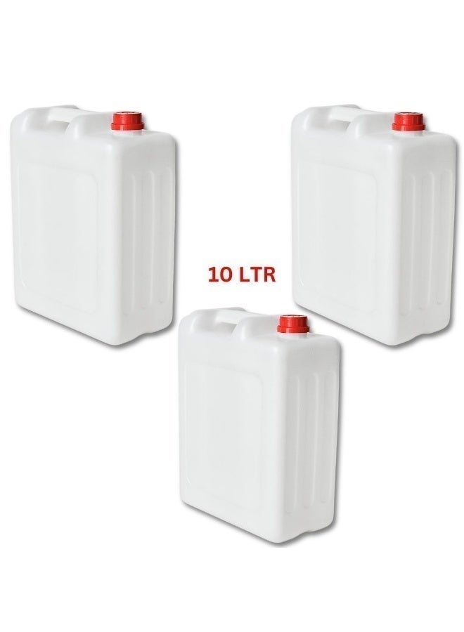 ARTC 3pcs Food Grade Plastic Jerry Can, Storage Bottle For Multipurpose Use - Image 4