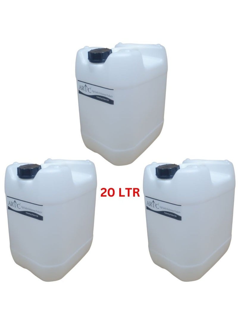 ARTC 3pcs Food Grade Plastic Jerry Can, Storage Bottle For Multipurpose Use - Image 5