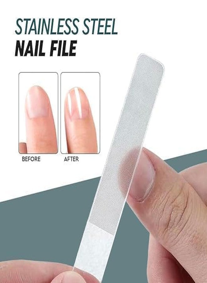 SAMTA ENTERPRISE Samta Nail Clippers Set of 4 Stainless Steel Nail Clippers with Leather Case Manicure and Pedicure Tools nail cutter for adults, kids Sharp Stainless Steel Cutter for Thick Finger Nail cutter - Image 5