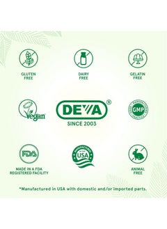 Deva DEVA Vegan Vitamins, Borage Oil 500mg, Rich Source of Omega-6 Fatty Acid GLA (Gamma linolenic Acid), Cold-Pressed & Unrefined, 90 Tablets (Pack of 2)  - Image 4